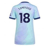 Arsenal Takehiro Tomiyasu #18 Tretí Ženy futbalový dres 2024-25 Krátky Rukáv